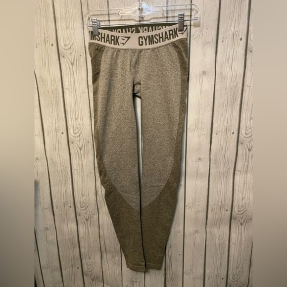 Gymshark Small Heather Green High‎ Waisted Flex Leggings. - Picture 1 of 4